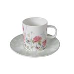 Set de Taza con Platillo Porcelana 90 Ml