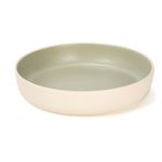 Plato Hondo Verde Oliva