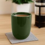 Pocillo Verde Oscuro de 10 Onz