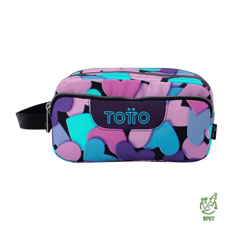 Estuche Multiuso Diseño Corazones Agapec