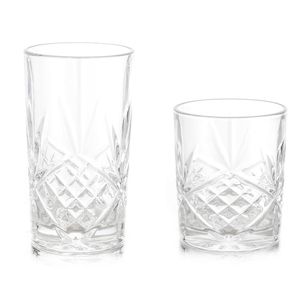 Set de 8 Vasos de Vidrio - Toscana