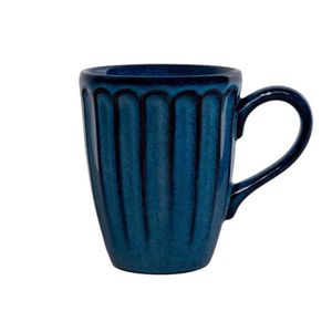 Taza de Cerámica Azul 13.5 Onz