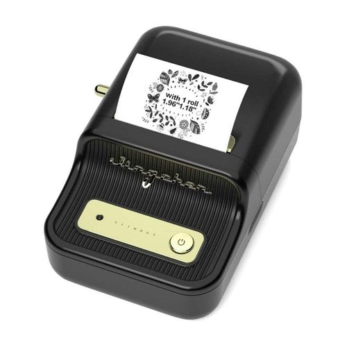 Etiquetadora Bluetooth Portátil Niimbot B21 Diseño Retro Negra