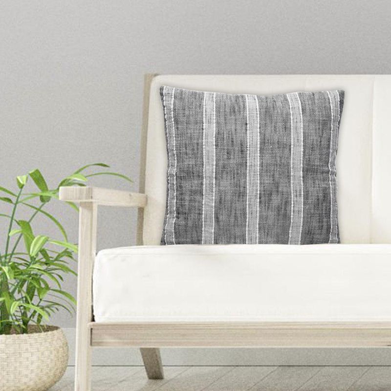 Funda de Cojín Rayas Verticales 45 x 45 Cm