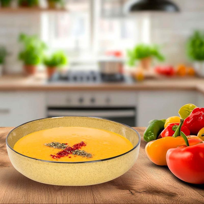 Plato Hondo Amarillo