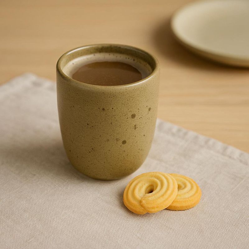 Pocillo Verde Matte de 10 Onz