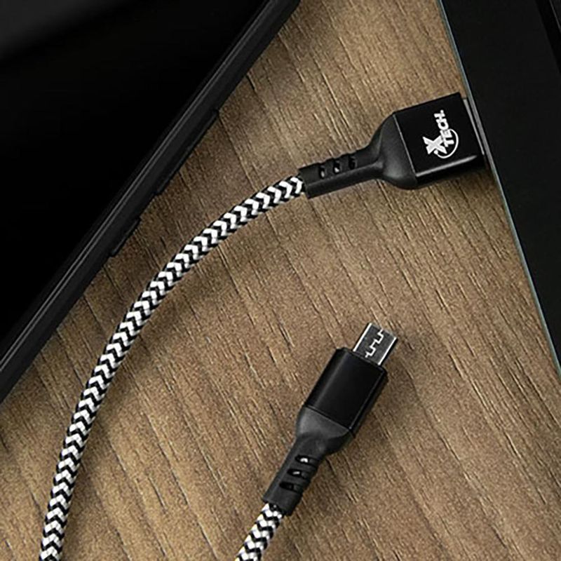 Cable Trenzado Tipo C A Macho USB - Xtech