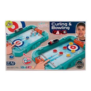 Juego de Curling y Bolos 2 en 1 para Niños