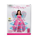 Muñeca Hada Giratoria Rosa