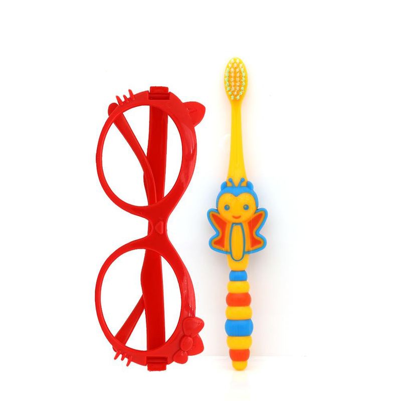 Cepillo Dental Infantil Abejita con Lentes Divertidos