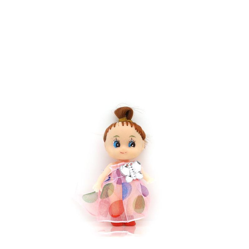 Cepillo Dental Infantil Rosado con Juguete Muñeca