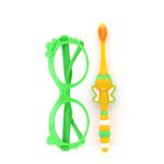 Cepillo Dental Infantil Abejita Amarillo con Lentes Divertidos