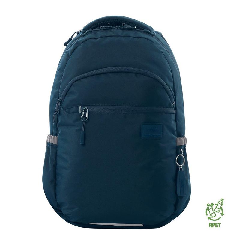 Mochila Azul Eco Friendly Porta PC
