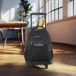 Mochila Ruedas Negra Porta PC 15.4"