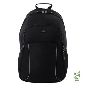 Mochila Universitaria Negra Porta PC