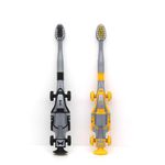 Set 2 Cepillos Dentales Infantil Diseño Autos con Juguete