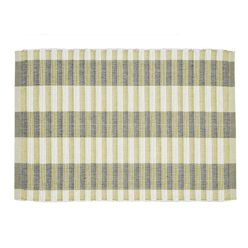 Set 2 Individuales Verde Olivo