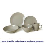 Tazón Taupe  8.2 Pulg