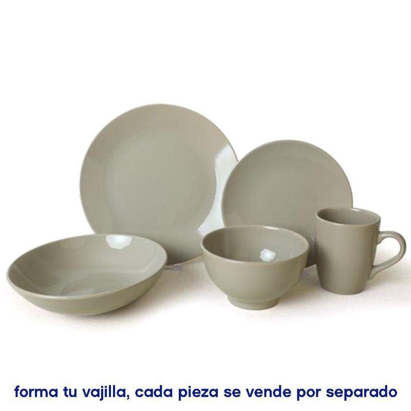 Tazón de Cerámica Taupe