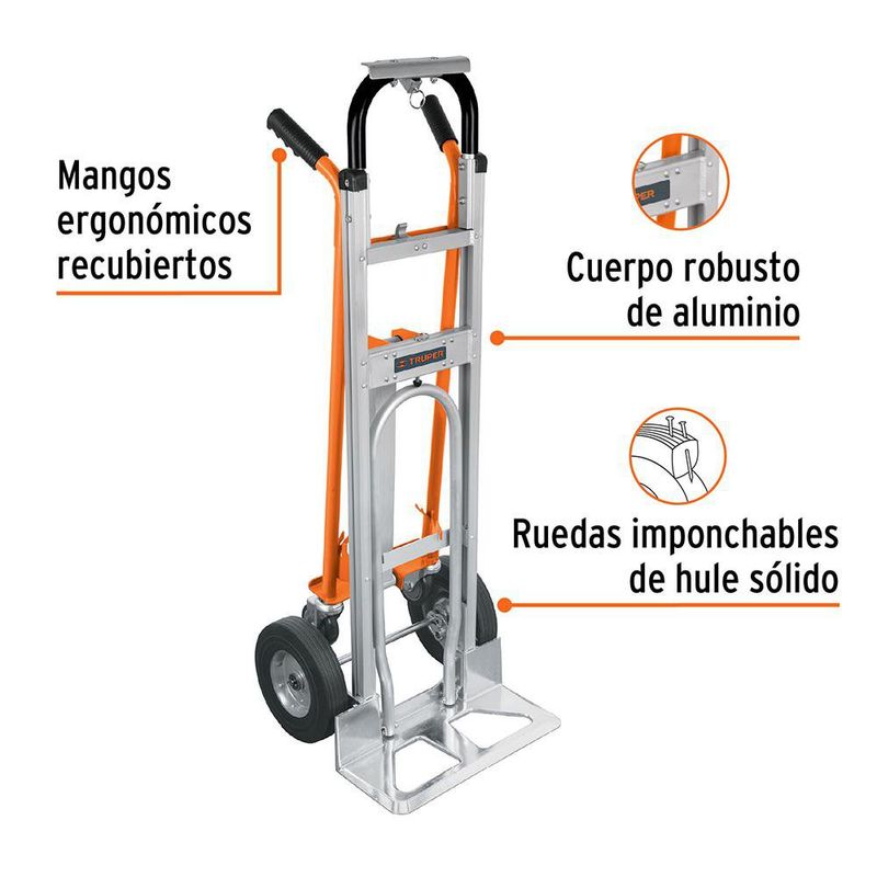 Trocket de Aluminio Convertible 3 en 1