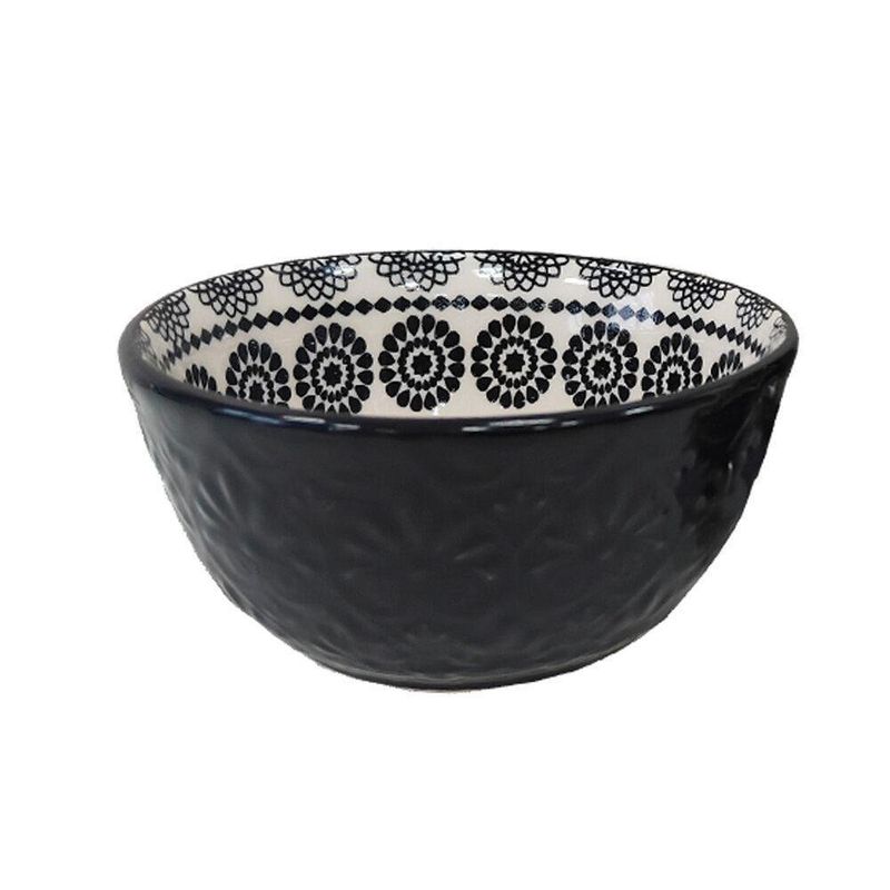 Bowl Cerámico con Relieves Diseños Surtidos