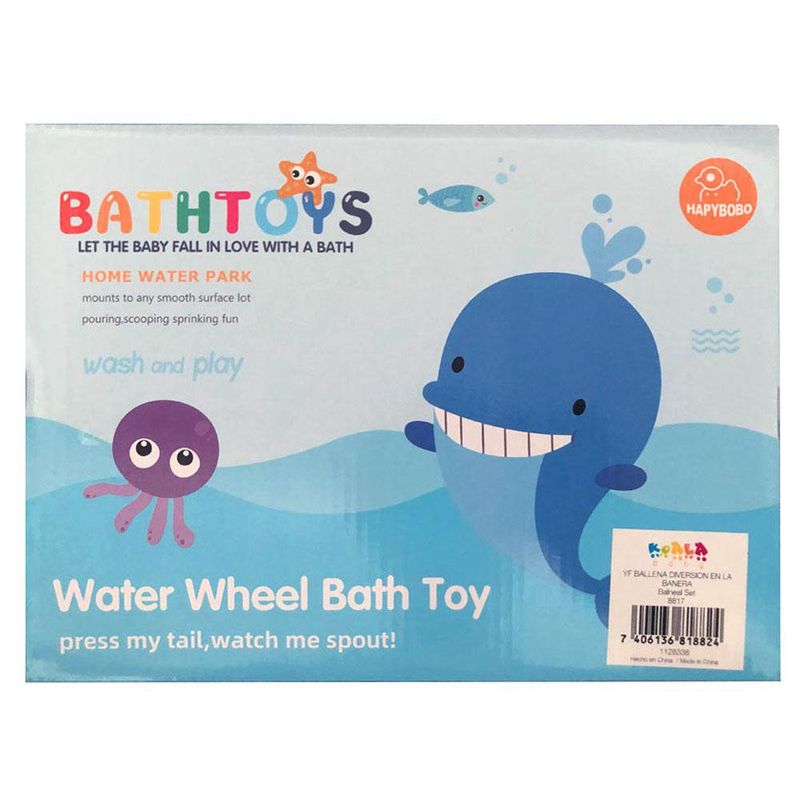 Juguete de Ballena Diversión en la Bañera