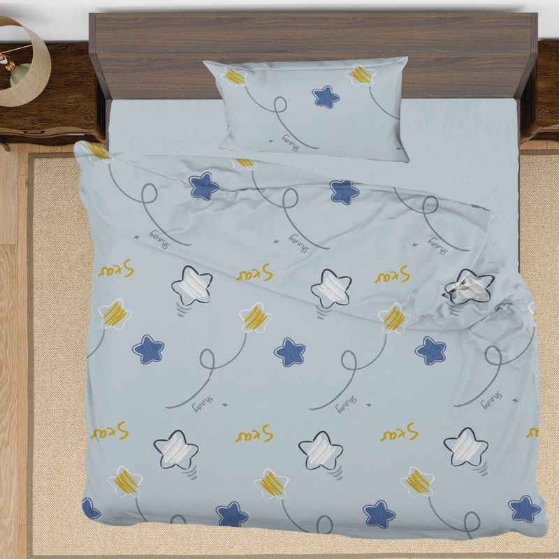 Set Edredón 2 Pzs Imperial Estrellas Colores Surtidos