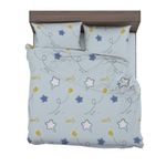 Set Edredón 3 Pzs Matrimonial Estrellas Colores Surtidos