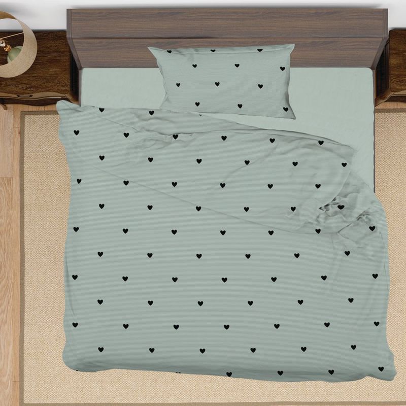 Set Edredón 2 Pzs Imperial Corazones Colores Surtidos