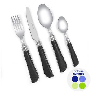 Set de 24 Cubiertos Colores Surtidos