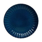 Plato para Cena Azul Tornasol