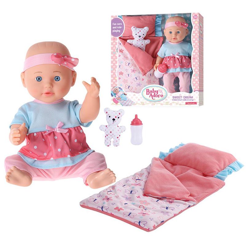 Bebé con Accesorios para Alimentar 14 Plg