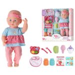 Bebé con Accesorios para Alimentar 14 Plg
