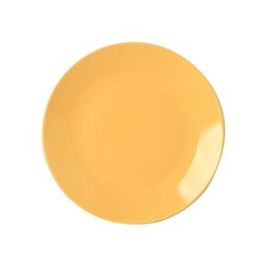 Plato para Cena Amarillo 10.2 Plg