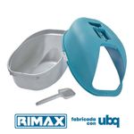 Arenero Para Gato Azul Y Gris De 40.5 Cm - Rimax