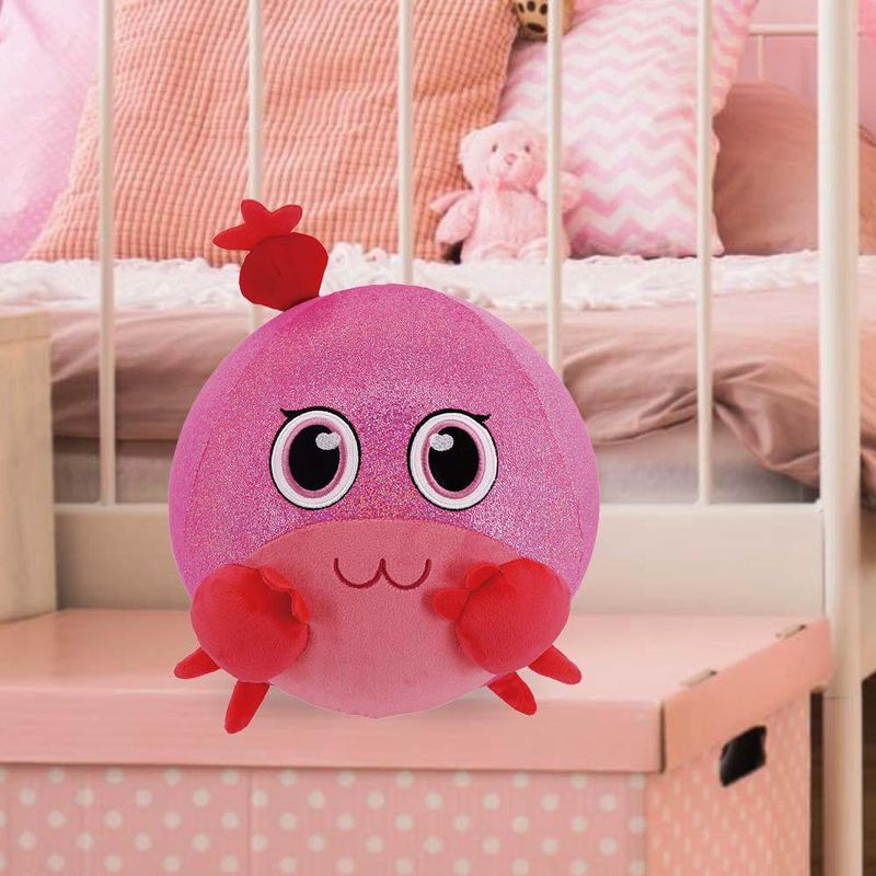 Peluche Inflable Cangrejo Brillante 30 Cm