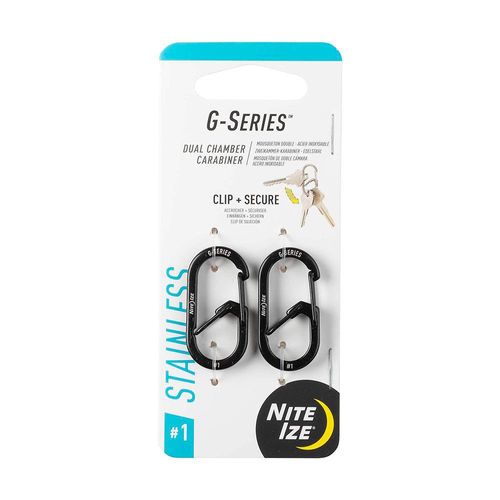 Set de 2 Mosquetones G Series Dual Chamber No. 1
