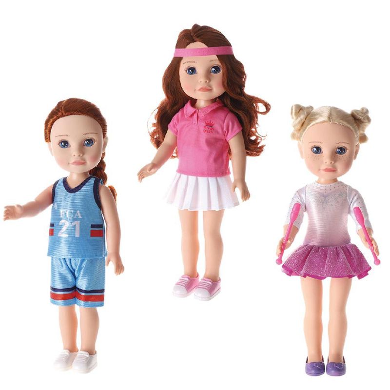 Muñeca Olímpica de 14 Plg en Diseños Surtidos