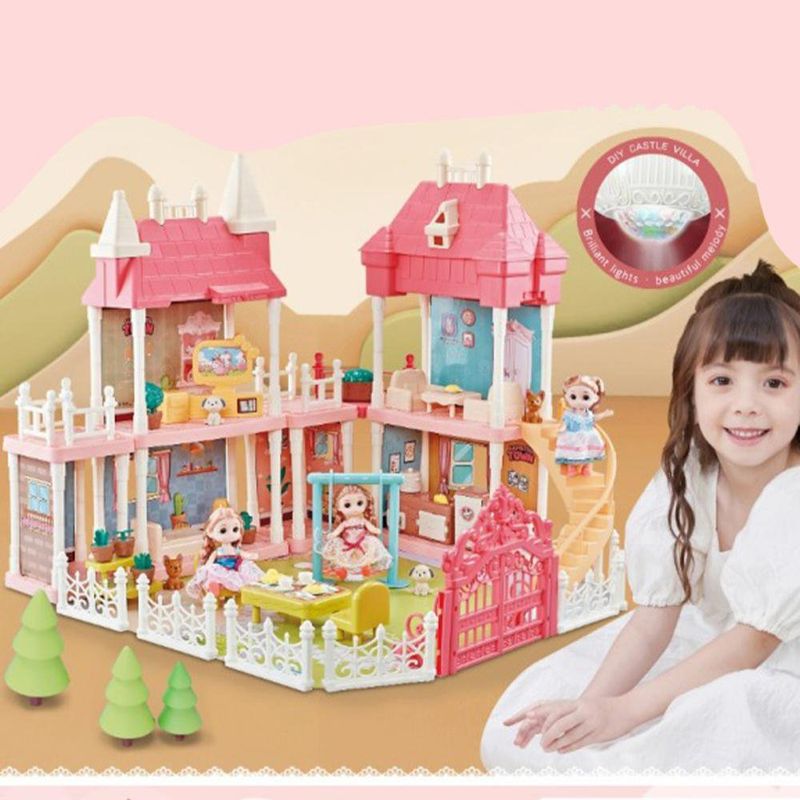 Set de Castillo Armable con Luces y Música