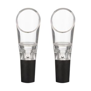 Set de 2 Aireadores para Vino Transparente