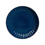Plato para Postre Azul Tornasol