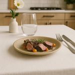 Plato Verde Mate para Cena