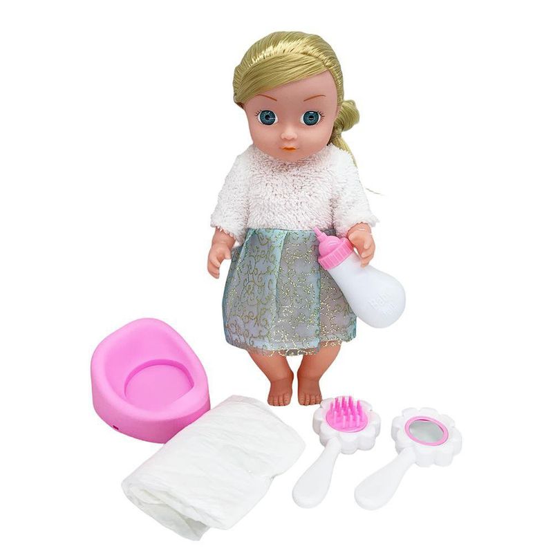 Muñeca con Accesorios 14 Plg