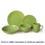 Plato para Postre Verde 7.8 Plg