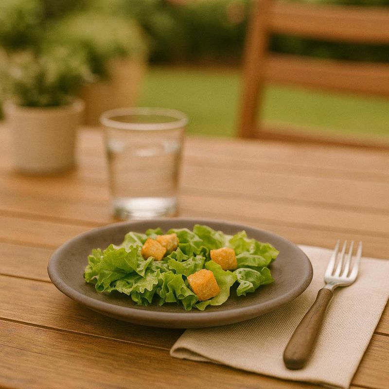 Plato para Ensalada Café Mate