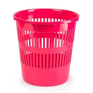 Papelera de Plástico Fucsia