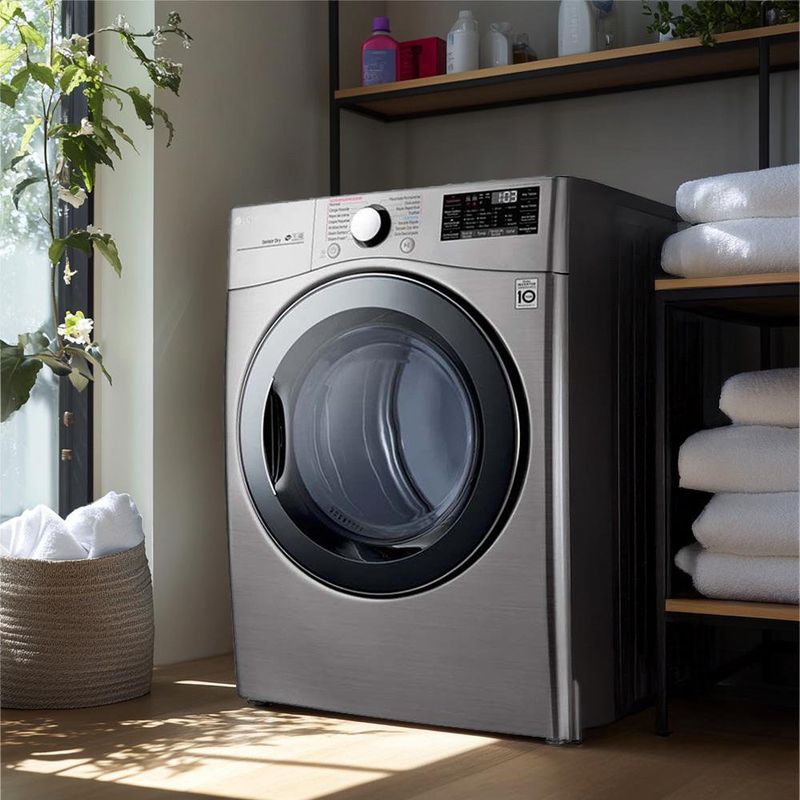 Secadora Eléctrica Carga Frontal 22 Kg con Smart ThinQ y Pantalla Táctil