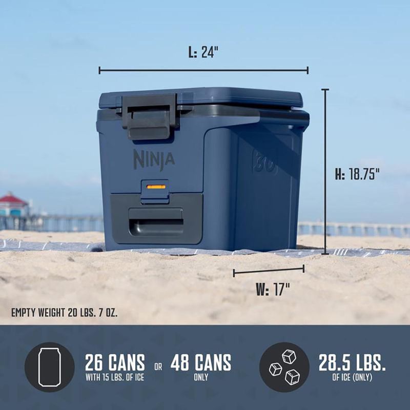 Hielera Rígida Azul  28.4 L