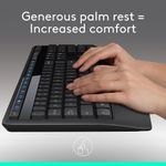 Combo Inalámbrico de Teclado y Mouse MK345