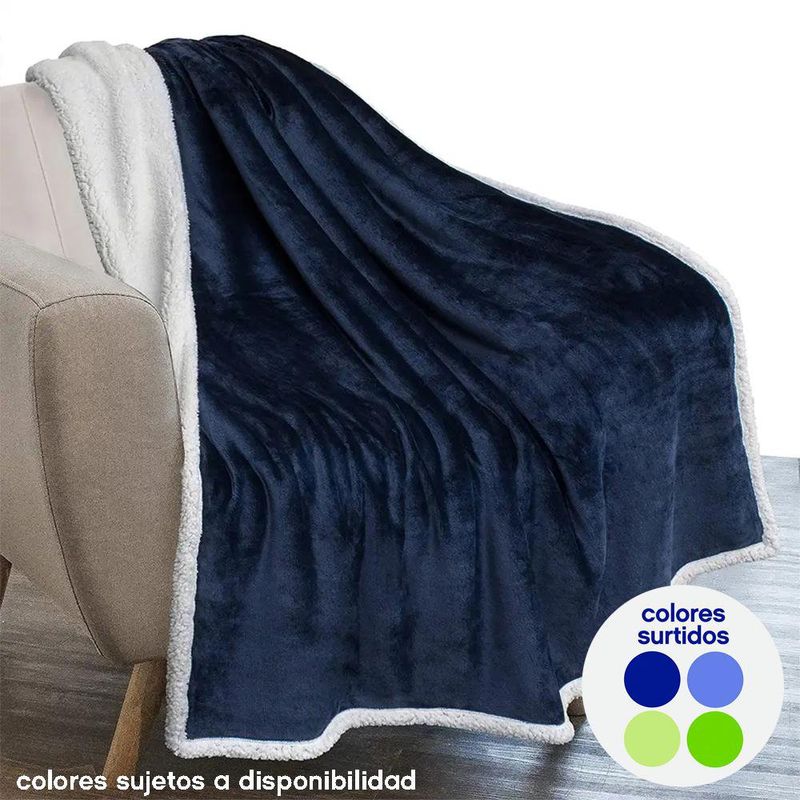 Frazada 127 x 152 Cm Colores Surtidos